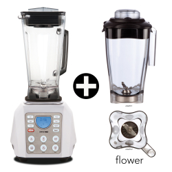 Набор  блендер  BIANCO forte + стакан Flover (white)