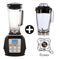 Набор  блендер  BIANCO forte + стакан Flover (black)
