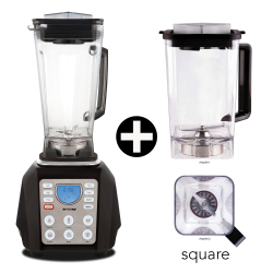 Набор  блендер  BIANCO forte + стакан Square (black)