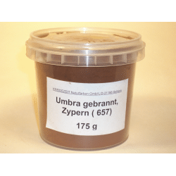 Умбра жженая  Кипр  657  (Umbra gebrannt, Zypern)